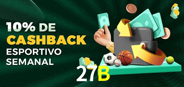 10% de bônus de cashback na 27B